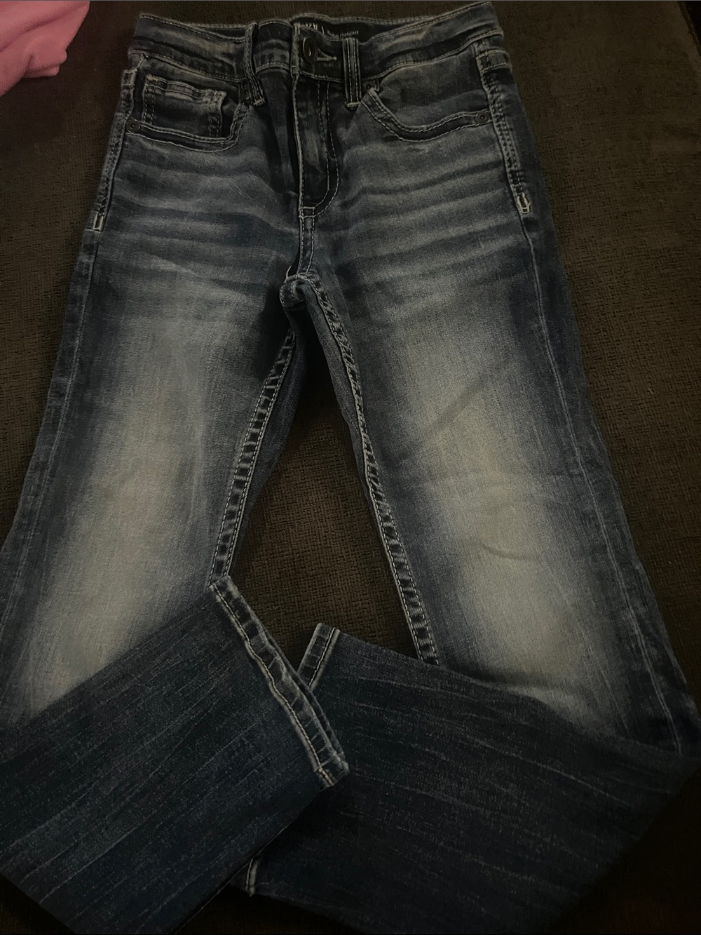 BKE Kids Faded Blue Stretch Jeans